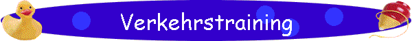 Verkehrstraining