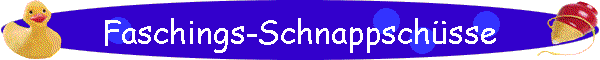 Faschings-Schnappschsse