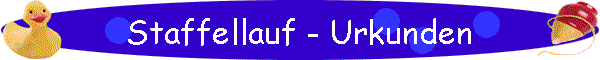 Staffellauf - Urkunden