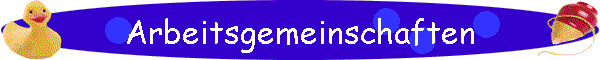 Arbeitsgemeinschaften